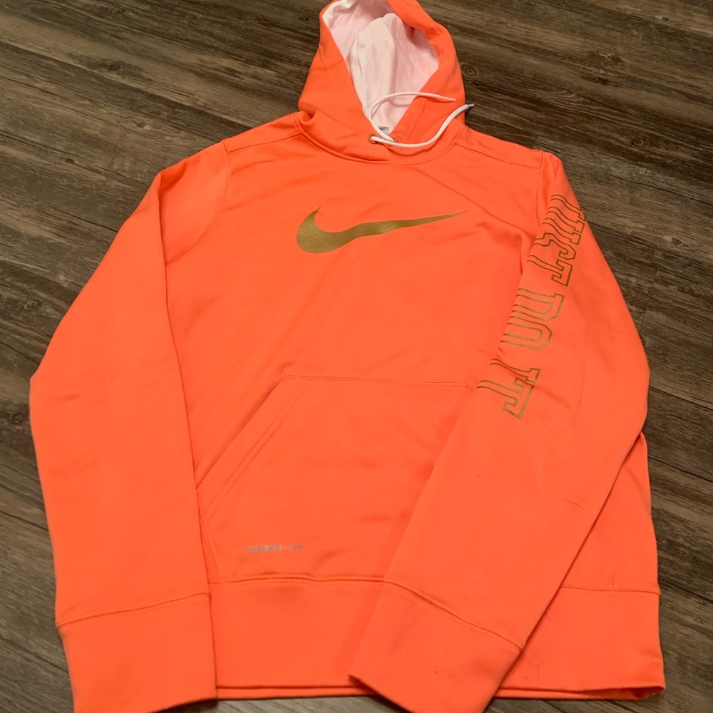 Women’s Coral Nike Hoodie